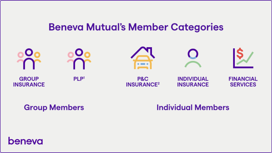 Beneva mutual member categories