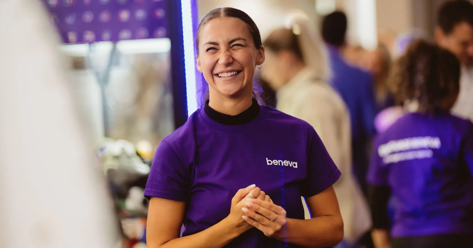 Une employée de Beneva