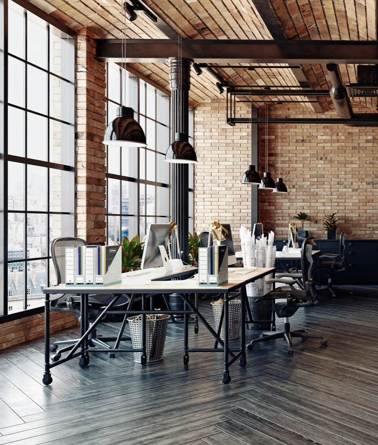 Une salle de réunion vide