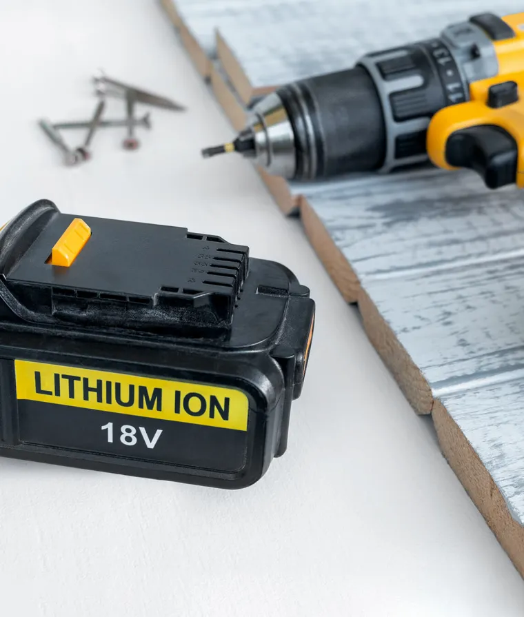 Une batterie au lithium