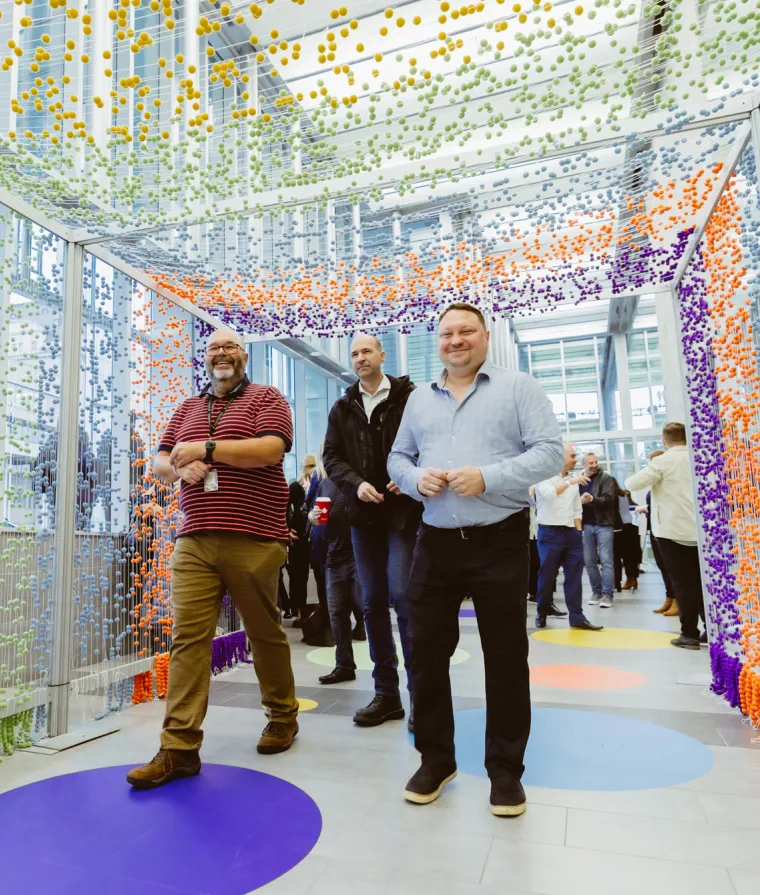 Des employés de Beneva