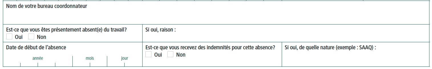 2.b Identification de la personne adhérente suite